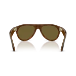 Rayban Meta Aviator Gen 3 สี Havana เลนส์ Brown มุมด้านหลัง
