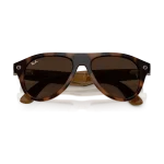 Rayban Meta Aviator Gen 3 สี Havana เลนส์ Transitions Gen S Brown พับขาแว่น เลนส์เข้มเมื่อโดนแสง