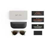 Rayban Meta Aviator Gen 3 สี Milky Warm Beige เลนส์ Transitions Brown อุปกรณ์ในกล่องพร้อมเคสชาร์จ