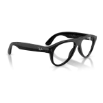 Rayban Meta Aviator Gen 3 สี Shiny Black เลนส์ Transitions Gen S Graphite Green มุมเฉียงขวา
