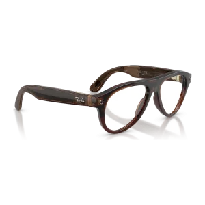 Rayban Meta Aviator Optics Gen 3 Transparent Umber Clear