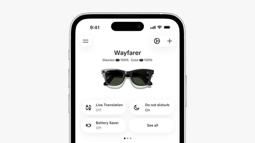 แอป Meta AI สำหรับจับคู่และตั้งค่า Rayban Meta