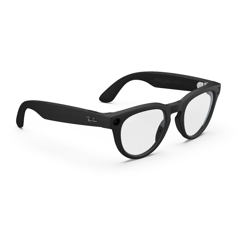 Rayban Meta Headliner Gen 2 Matt Black Clear