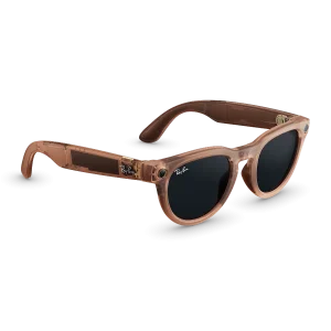 Rayban Meta Headliner Gen 2 Matt Transparent Peach Clear to Grey Transitions®