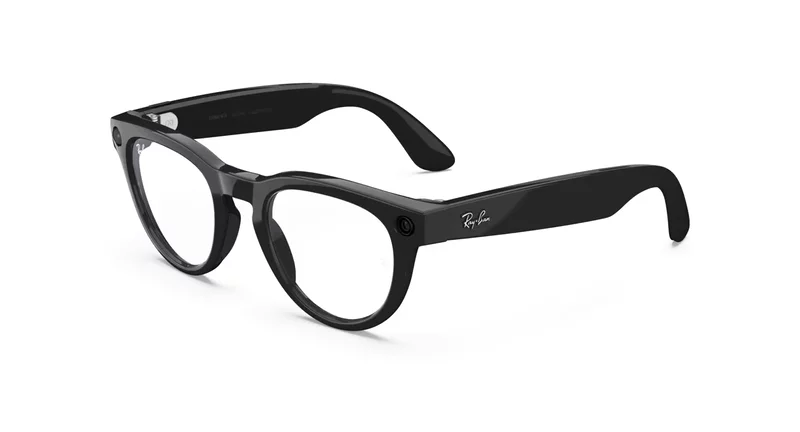 เลนส์ Rayban Meta Shiny Black / Clear to Graphite Green Transitions® เปลี่ยนความเข้มอัตโนมัติ