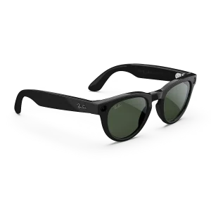 Rayban Meta Headliner Gen 2 Shiny Black Clear to Graphite Green Transitions®