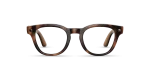 Front view of Rayban Meta Scriber Optics (Gen 2) with Havana frames with Clear lenses.