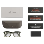Rayban Meta Scriber Optics Gen 2 สี Transparent Dark Olive เลนส์ Clear อุปกรณ์ในกล่องพร้อมเคสชาร์จ