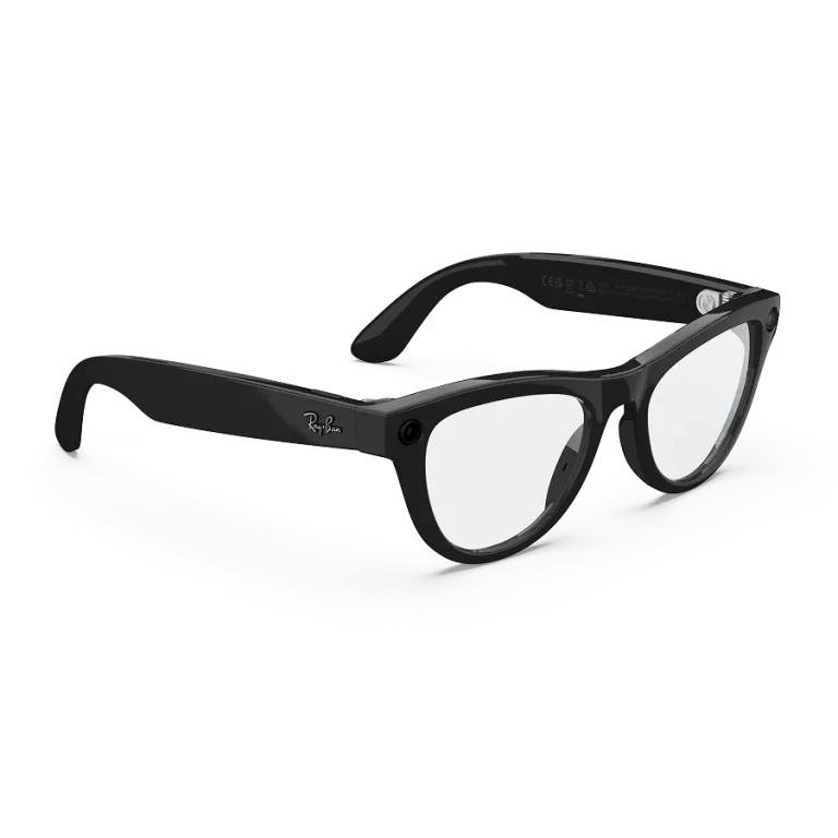 Rayban Meta Skyler Gen 2 Shiny Black Clear
