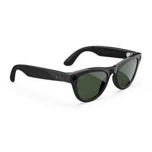 Rayban Meta Skyler Gen 2 Shiny Black Clear to Graphite Green Transitions®