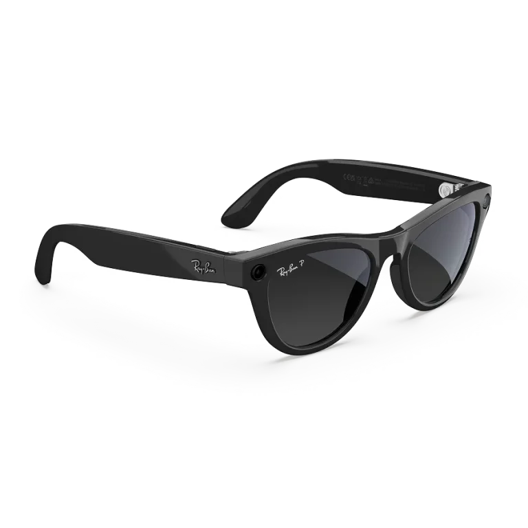 Rayban Meta Skyler Gen 2 Shiny Black Gradient Graphite