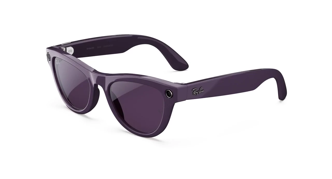 Shiny Mystic Violet / Clear to Amethyst Transitions® สีเลนส์เข้ม