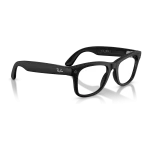 Rayban Meta Wayfarer Gen 3 สี Matte Black เลนส์ Clear BLF & AR มุมเฉียงขวา Rayban Meta Wayfarer Gen 3 สี Matte Black เลนส์ Clear BLF & AR มุมเฉียงขวา