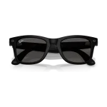 Rayban Meta Wayfarer Gen 3 สี Matte Black เลนส์ Grey พับขาแว่น