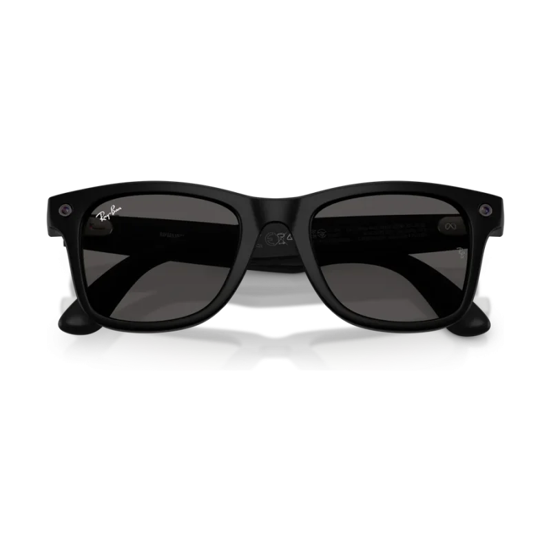 Rayban Meta Wayfarer Gen 3 สี Matte Black เลนส์ Grey พับขาแว่น