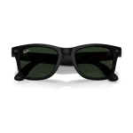 Rayban Meta Wayfarer Gen 3 สี Matte Black เลนส์ Transitions Gen S Graphite Green พับขาแว่น เลนส์เข้มเมื่อโดนแสง Rayban Meta Wayfarer Gen 3 สี Matte Black เลนส์ Transitions Gen S Graphite Green พับขาแว่น เลนส์เข้มเมื่อโดนแสง