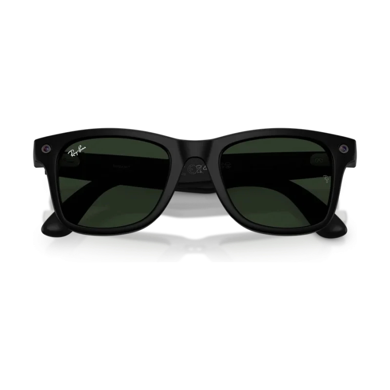 Rayban Meta Wayfarer Gen 3 สี Matte Black เลนส์ Transitions Gen S Graphite Green พับขาแว่น เลนส์เข้มเมื่อโดนแสง