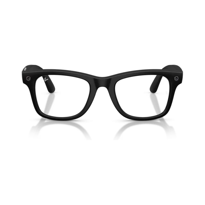 Rayban Meta Wayfarer Gen 3 สี Matte Black เลนส์ Transitions Gen S Graphite Green มุมหน้า