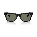 Rayban Meta Wayfarer Gen 3 สี Shiny Black เลนส์ Polarized Green มุมหน้า Rayban Meta Wayfarer Gen 3 สี Shiny Black เลนส์ Polarized Green มุมหน้า