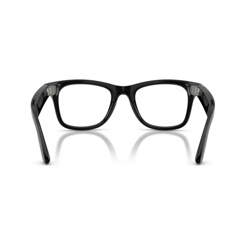 Rayban Meta Wayfarer Gen 3 สี Shiny Black เลนส์ Transitions Gen S Grey มุมด้านหลัง