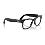 Rayban Meta Wayfarer Gen 3 สี Shiny Black เลนส์ Transitions Gen S Grey มุมเฉียงขวา Rayban Meta Wayfarer Gen 3 สี Shiny Black เลนส์ Transitions Gen S Grey มุมเฉียงขวา