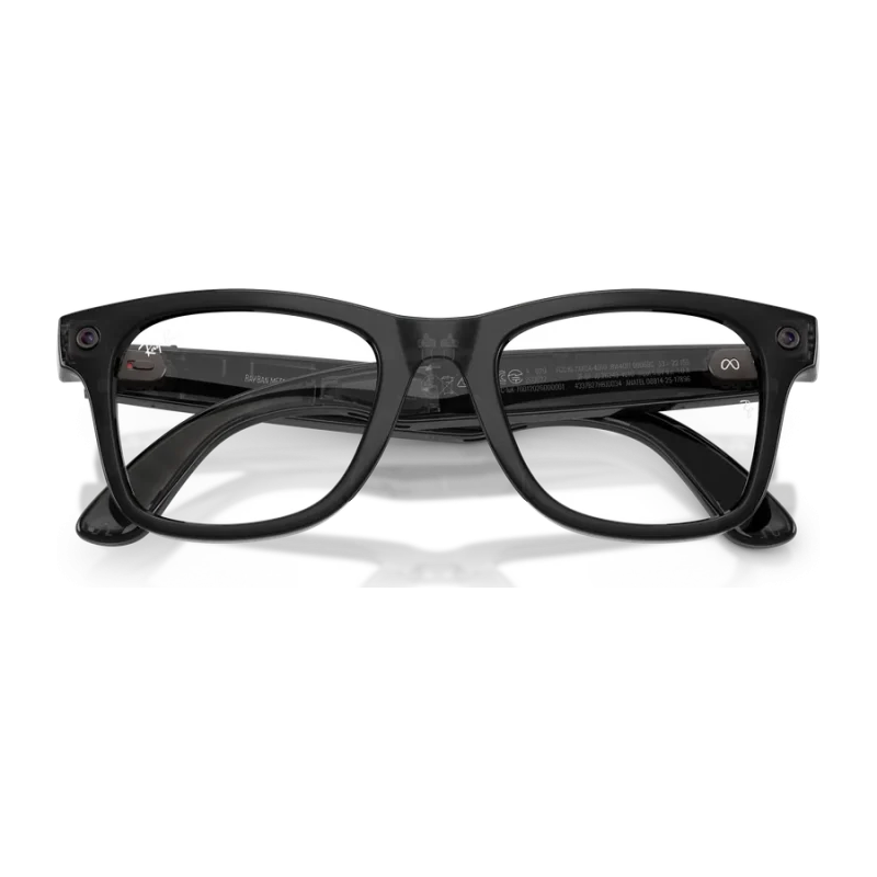 Rayban Meta Wayfarer Gen 3 สี Transparent Black เลนส์ Transitions Aquamarine พับขาแว่น