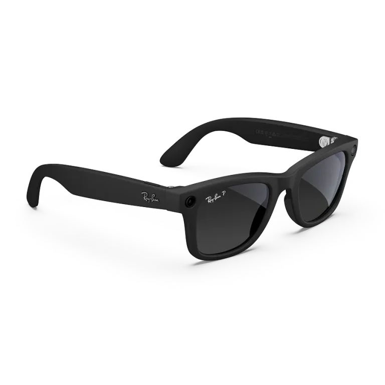 Rayban Meta Wayfarer Gen 2 Matt Black Gradient Graphite
