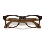 Rayban Meta Wayfarer Optics Gen 3 สี Havana เลนส์ใส Demo Lens พับขาแว่น