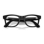 Rayban Meta Wayfarer Optics Gen 3 สี Shiny Black เลนส์ใส Demo Lens พับขาแว่น