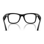 Rayban Meta Wayfarer Optics Gen 3 สี Shiny Black เลนส์ใส Demo Lens มุมด้านหลัง
