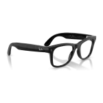 rayban-meta-wayfarer-optics-gen-3-shiny-black-clear-right Rayban Meta Wayfarer Optics Gen 3 สี Shiny Black เลนส์ใส Demo Lens มุมเฉียงขวา