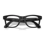 Rayban Meta Wayfarer Optics Gen 3 สี Transparent Black เลนส์ใส Demo Lens พับขาแว่น