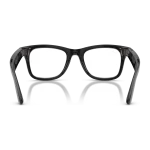 Rayban Meta Wayfarer Optics Gen 3 สี Transparent Black เลนส์ใส Demo Lens มุมด้านหลัง