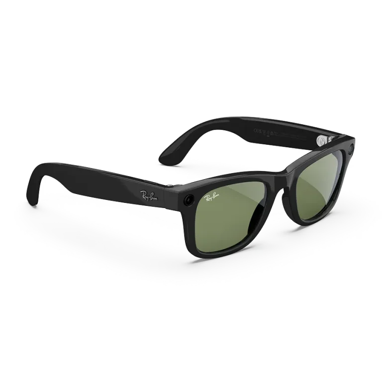 Rayban Meta Wayfarer Gen 2 Shiny Black Green
