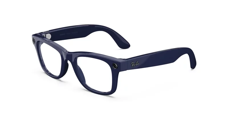 เลนส์ Rayban Meta Shiny Cosmic Blue / Clear to Sapphire Transitions® เปลี่ยนความเข้มอัตโนมัติ
