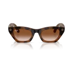 Rayban Meta Zena Gen 3 สี Havana เลนส์ Gradient Brown มุมหน้า Rayban Meta Zena Gen 3 สี Havana เลนส์ Gradient Brown มุมหน้า
