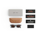 Rayban Meta Zena Gen 3 สี Milky Grey Lilac เลนส์ Transitions Copper อุปกรณ์ในกล่องพร้อมเคสชาร์จ