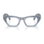 rayban-meta-zena-gen-3-milky-grey-lilac-transitions-copper-front Rayban Meta Zena Gen 3 สี Milky Grey Lilac เลนส์ Transitions Copper มุมหน้า