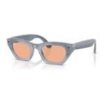 rayban-meta-zena-gen-3-milky-grey-lilac-transitions-copper-right-activated Rayban Meta Zena Gen 3 สี Milky Grey Lilac เลนส์ Transitions Copper มุมเฉียงขวา เลนส์ปรับเข้ม