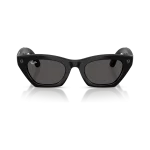 Rayban Meta Zena Gen 3 สี Shiny Black เลนส์ Grey มุมหน้า Rayban Meta Zena Gen 3 สี Shiny Black เลนส์ Grey มุมหน้า