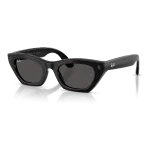 Rayban Meta Zena Gen 3 สี Shiny Black เลนส์ Grey มุมเฉียงซ้าย Rayban Meta Zena Gen 3 สี Shiny Black เลนส์ Grey มุมเฉียงซ้าย
