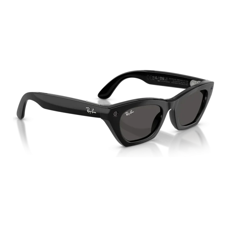 Rayban Meta Zena Gen 3 Shiny Black Grey