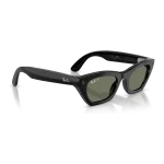 Rayban Meta Zena Gen 3 สี Shiny Black เลนส์ Polarized Green มุมเฉียงขวา Rayban Meta Zena Gen 3 สี Shiny Black เลนส์ Polarized Green มุมเฉียงขวา