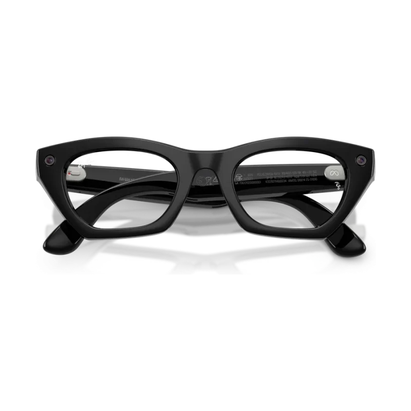 Rayban Meta Zena Gen 3 สี Shiny Black เลนส์ Transitions Gen S Graphite Green พับขาแว่น