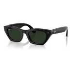 Rayban Meta Zena Gen 3 สี Shiny Black เลนส์ Transitions Gen S Graphite Green มุมเฉียง เลนส์เข้มเมื่อโดนแสง Rayban Meta Zena Gen 3 สี Shiny Black เลนส์ Transitions Gen S Graphite Green มุมเฉียง เลนส์เข้มเมื่อโดนแสง