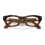 Rayban Meta Zena Optics Gen 3 สี Havana เลนส์ใส Demo Lens พับขาแว่น
