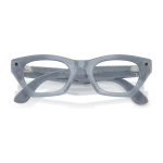 rayban-meta-zena-optics-gen-3-milky-grey-lilac-clear-folded Rayban Meta Zena Optics Gen 3 สี Milky Grey Lilac เลนส์ใส Demo Lens พับขาแว่น