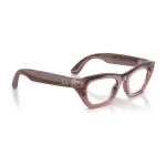 rayban-meta-zena-optics-gen-3-milky-pink-blush-clear-right Rayban Meta Zena Optics Gen 3 สี Milky Pink Blush เลนส์ใส Demo Lens มุมเฉียงขวา