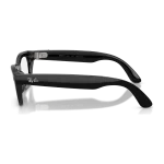 rayban-meta-zena-optics-gen-3-shiny-black-clear-lateral Rayban Meta Zena Optics Gen 3 สี Shiny Black เลนส์ใส Demo Lens มุมด้านข้าง