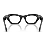 rayban-meta-zena-optics-gen-3-shiny-black-clear-rear Rayban Meta Zena Optics Gen 3 สี Shiny Black เลนส์ใส Demo Lens มุมด้านหลัง